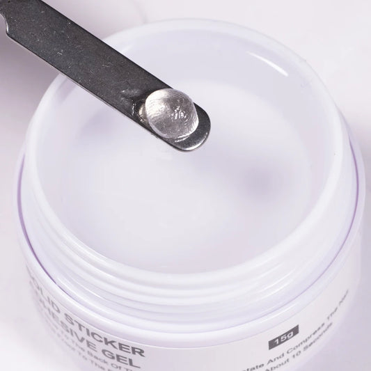 KODIES GEL Solid Nail Glue 15g False Nail Tips Glue Adhesive Strong Manicure Press On Nails Pudding Gel for Extension Prolong Ar