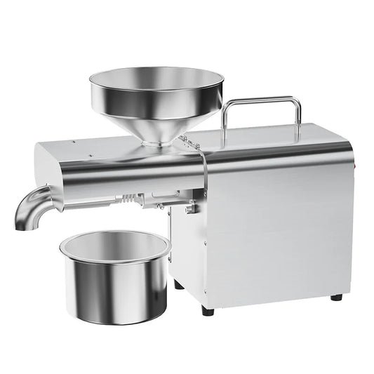 DIVEDEER 2025 New X3C Automatic Home Intelligent Oil Press Machine Small Commercial Stainless Steel Oil Press Machine