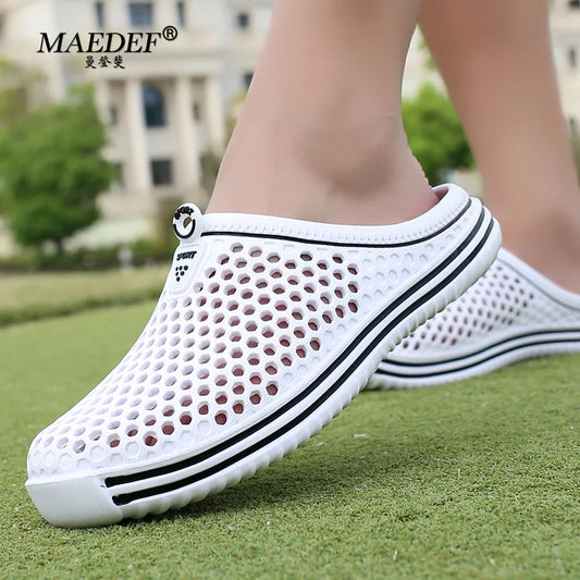 summer Men Slippers Lightweight Breathable Fashion Women Shower Slipper High Quality Beach Couple Flip Flop Swimming Shoes