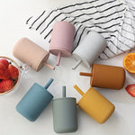 Practice Drinking Safely: Anti-Fall & Non-Breakable Silicone Learning Drinking Cup for Kids Easter Gift