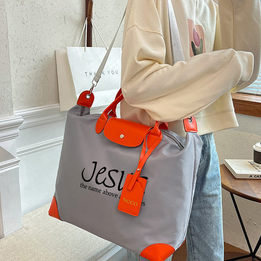 1pc Large Capacity Canvas Tote Bag with Adjustable Strap - Durable, Stylish College Style Crossbody Bag for Work & School, Multiple Colors Available, Perfect Christmas Gift, School Bag | Minimalist Design | Durable Canvas Bag