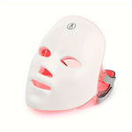 7-Color LED Facial Mask For Home Beauty Device, One-Button Operation With Adjustable Colors, Skin Care Device For Home Use