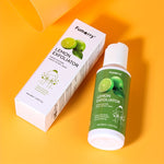 Lemon Exfoliating Gel, 2.03 Oz - Deep Cleansing & Moisturizing Facial And Body Scrub With Aloe Vera, Chamomile & Rose - Paraben-Free Skin Care For All Skin Types