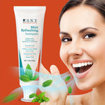 Refreshing Mint Toothpaste, For Cavity Protection & Sensitive Teeth, Breath Freshening Oral Care