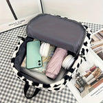 Cow Plush Backpack, Niche Schoolbag, College Student School Bag