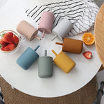 Practice Drinking Safely: Anti-Fall & Non-Breakable Silicone Learning Drinking Cup for Kids Easter Gift