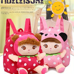 [3-6 Years Old Cartoon Backpack] Cartoon Backpack for Children Aged 3-6 Years Old, Cute Canvas Backpack, Children's School Bag, Kindergarten Children's Backpack