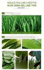 Aloe Vera Gel, 300g/10.58oz, Daily Skin Care, Soothing Hydration, Moisturizing, Non-Greasy For Men & Women, Post-Sun Care
