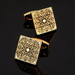 Golden CUFFLINKS NEW dice maple leaf music playing card Golden Dragon Cufflinks men's Wedding Shirt badge pin gifts wholesale
