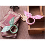 10Pcs Girls Hair Accessories Ribbon Dot Gum Headband Hair Ornaments Elastic Ring Hair Bands Rubber Rope Scrunchy Braiding Tools