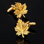Golden CUFFLINKS NEW dice maple leaf music playing card Golden Dragon Cufflinks men's Wedding Shirt badge pin gifts wholesale