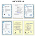 FCOB CCT LED Light Strip 640 LEDs High Density Flexible FOB COB 10mm Led Lights RA90 2700K to 6000K Linear Dimmable DC12V DC24V