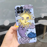 For Realme 8 Case Lavender Sunflower Silicone Back Cover For Realme 8 Pro 8i Realme8 4G RMX3085 Soft TPU Phone Case Luxury Coque