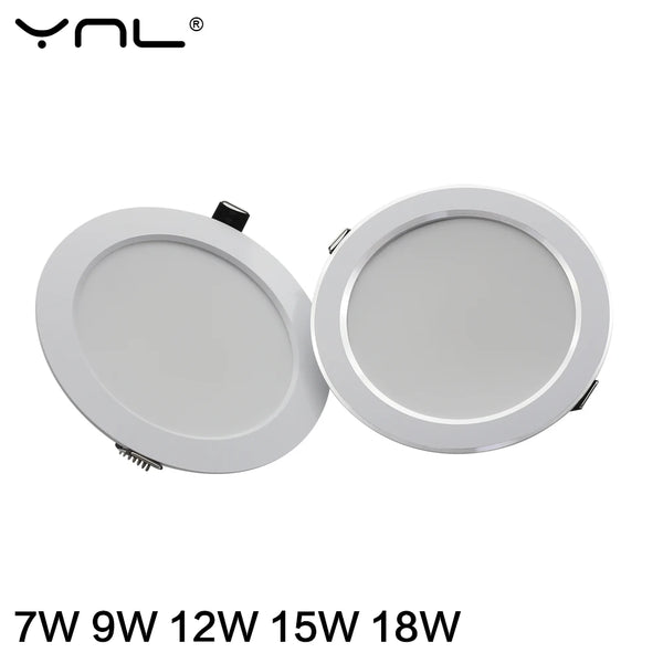 7W 9W 12W 15W 18W Spot LED Downlight AC 220V 240V Waterproof Warm White Cold White Kitchen Round Recessed Lamp LED Spot Lighting