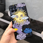 For Realme 8 Case Lavender Sunflower Silicone Back Cover For Realme 8 Pro 8i Realme8 4G RMX3085 Soft TPU Phone Case Luxury Coque