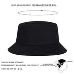 Unisex Solid Color Light Plate Personality Bucket Hats Fishermen Caps Outdoor Casual Cap Men Women Sunscreen Hat