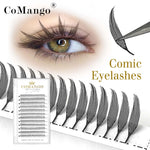 CoMango New Spire Lashes Tower Fans Premade Spikes Eyelash Extensions Single/Mix 8-15mm for Anime Eyelashes Makeup Free Shipping