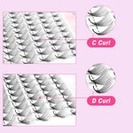 CoMango Wispy Pointy Base Premade Russian Volume Fans 3D 6D 10D 12D 14D 16D Lashes Extension 300 Fans False Mink Eyelashes