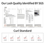 NAGARAKU Premium Faux Mink Individual Eyelash Extension Supplies Lashes Natural Soft Mink Eyelash Makeup Classical Eyelashes