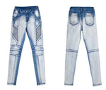 Moto Biker Jeans for Women Stretch Denim Pencil Pants Woman Push Up Trousers Womens Streetwear 2025 Pantalones De Mujer 3xl XXL