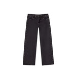 Fashion Beading Star Leopard Patchwork Jeans Women Pockets Low Waist Straight Denim Trousers 2025 Autumn Lady Streetwears New