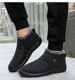 Snow Men Boots Casual Shoes Man Outdoor Men's Winter Sneakers Platform Men Shoe Waterproof Ankle Boots Work Boots Footwear