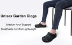 Asgard Womens Mens Garden Clogs Shoes with Arch Support Outdoor Unisex Comfort Slip-on Sandals Comfortable Quick-Dry Water Shoes