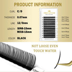 CoMango Premium 5D Flower Fairy Flora Lashes Premade Fans Individual Lashes Extension Soft Natural Makeup Wholesale Supplier