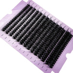 New 280Bundles 100D Cluster Eyelash Extension 9-16mm Natural Thick Style Individual Eyelashes Handmade Eyelash Bundles Mink Lash