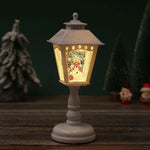Christmas Music, Snowball Lanterns, USB Powered and Battery Powered Swirling Flashes for Home Décor and Gifts