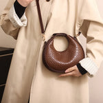 PU Leather Shoulder Bag Fashion Solid Color Lattice Crossbody Bag Small Bag Ladies Trend Luxury Designer Handbags