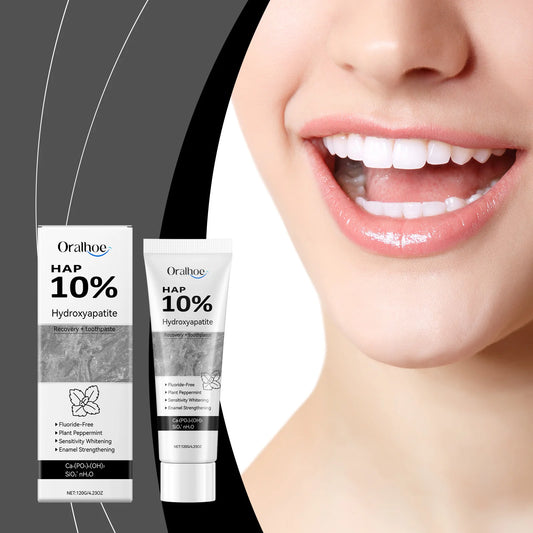 Whitening Teeth Toothpaste Enamel Repair Oral Hygiene Cleaning Stain Removal Fresh Breath Hydroxyapatite Brightening Toothpaste
