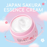 LAIKOU Japan Sakura Face Cream Smoothing Moisturizer Whitening Nourishing Oil Control Moisturizing Skin Care Repair Skin