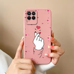 For Realme 8 Pro 8S Case Love Heart Camera Protection Soft Liquid Silicone Back Cover For Realme8 S Realme 8Pro 8 S Funda Bumper