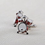 Delicate Jewelry Men's Cufflinks Enamel Crystal Round Wedding Party Cufflink French Shirt Cuff Buttons Boyfriends Gift 2023