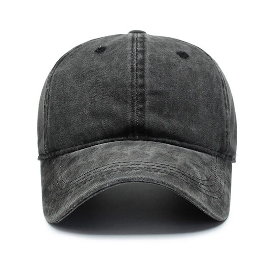 Bare Board Washed Baseball Cap Outdoor Naked Travel Sunshade Hat Women's Tide Hat