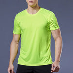 Running Shirts Soccer Shirts Men's Jersey Sportswear Mens Jogging T-Shirts Quick Dry Compression Sport T-Shirt Fitness Gym