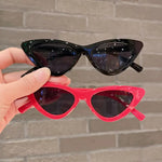 New cat eye sunglasses children's sunglasses personalized triangle trendy and fashionable sunglasses for boys and girls