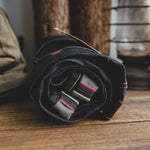 Maden Retro 14.5oz Selvedge Raw Denim for Men's Jeans with YKK Zipper Fly Embroidery Straight Jeans Classic Solid Color Trousers