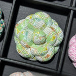 6.8cm New Camellia Flower Brooch Coarse Woolen Fabric Handmade Super Shaped Pins Women's High-end Luxury Corsag