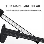 1PC Plastic Vernier Caliper Digital Display Caliper Mini Text Play Caliper Student Vernier Ruler 0 to 150mm Measuring Tool