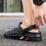 Plus Size 47 48 49 Men Summer Clogs Sandals EVA Slippers Men and Women Garden Shoes Beach Sandals Couple's Outdoor House Slides