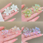 Exaggerated Camellia Flower Earrings For Women Spring Summer Jewelry 2025 Trending New Women's Lily Flower Earrings Pendientes