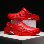 Men Sandals Summer Clogs EVA Garden Slippers Hole Shoes Beach Platform Sandals Couple Indoor House Bathroom Slides Plus Size 49