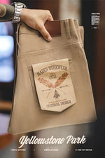 Maden Men Khaki Raw Jeans 11.7OZ Redline Selvedge Denim Jeans Amekaji Straight Pants Male Casual Trousers Hombre Solid Pants