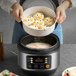 Midea 3L Rice Cooker Color Screen Button Electric Cooker Multifunctional Menu Household Electric Cooking Pot For Kitchen