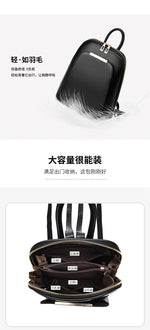 2024 New Luxury Women Backpack Delicate Leather Shoulder Bag Fashion Women Designer Backpack Girls School Backpack Schoolbag