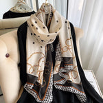 180*90cm Luxury Brand Women Scarf Summer Silk Shawl Lady Wrap Soft Female Echarpe Designer Beach Stole Bandanna foulard muffler