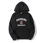 Harvard University Hoodies Spring and Autumn Fashion Men's Warm Hoodies Casual Street Hot Selling Morning Running Sports Hoodies