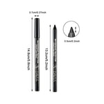 Smudge-Proof High-Shine Waterproof Eyeliner Pencil - Long-Lasting, Ethically Made, Black & Multicolor Options